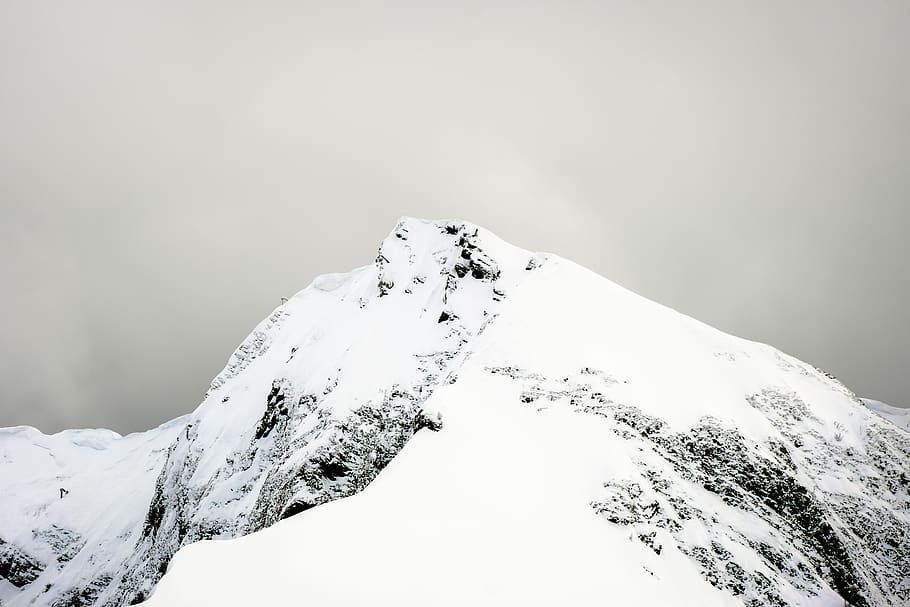mountain alps, nature, outdoors, mountain range, peak, snow, ice HD wallpaper