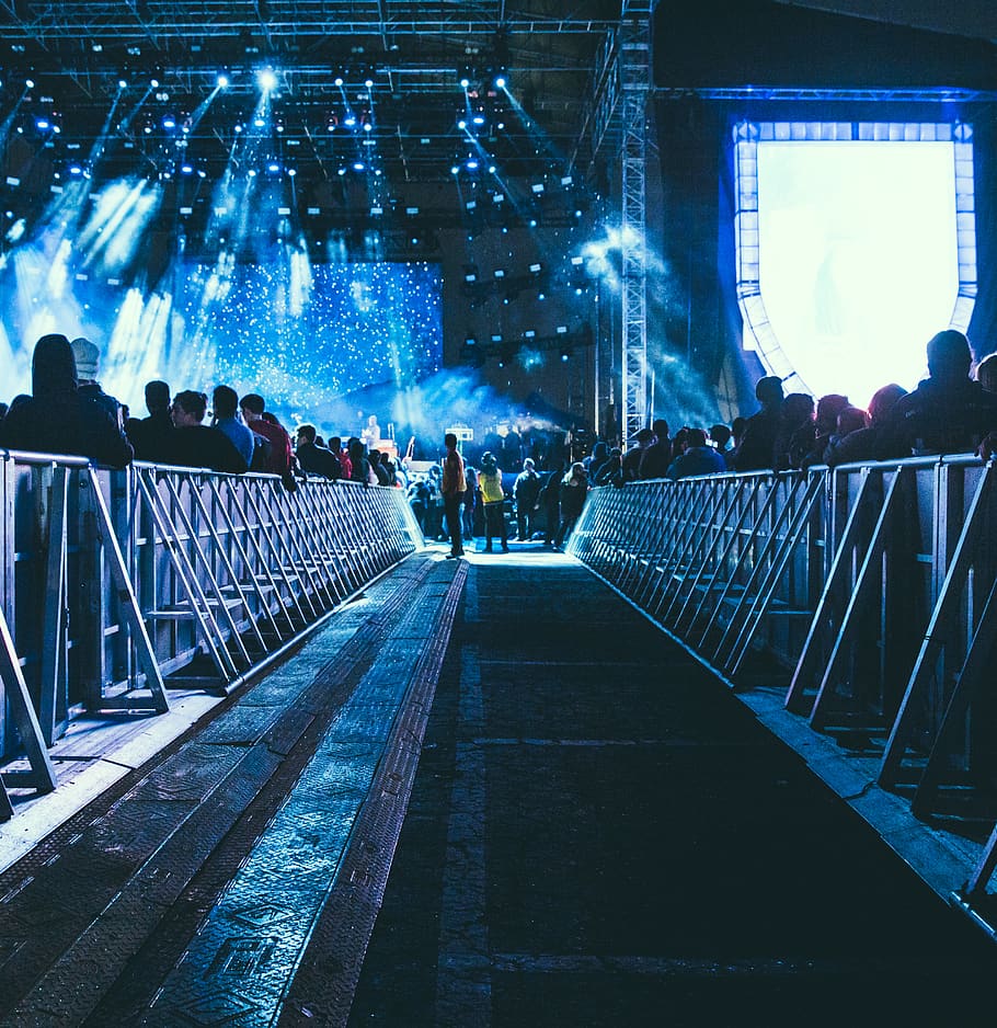 group of people, real people, large group of people, illuminated HD wallpaper