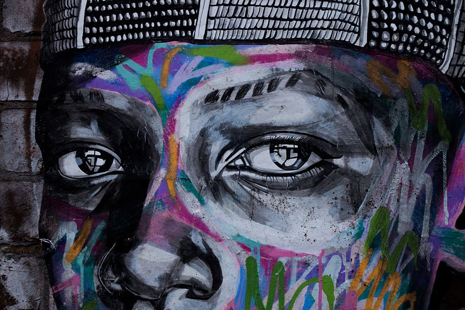 multi colored, art and craft, creativity, graffiti, representation HD wallpaper