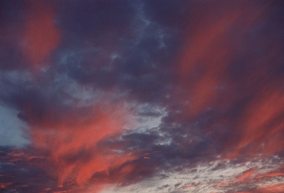 nature, outdoors, sunset, sky, cloud, weather, red sky, dusk HD wallpaper