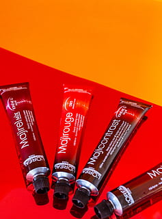 four Majicontrast soft tubes, coloured tubes, hair colour, hair color HD wallpaper