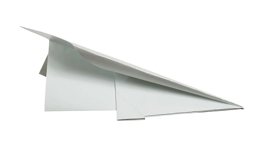 airplane, flying, folded, fragility, fuselage, isolated, paper HD wallpaper