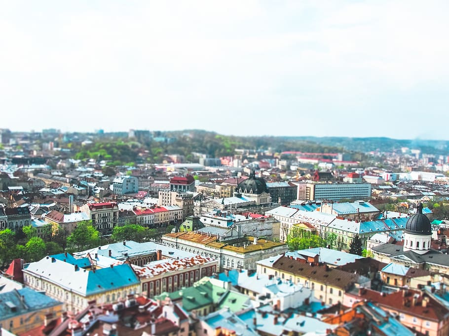 ukraine, lviv, style, architecture, buildings, streets, city center HD wallpaper