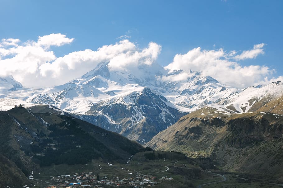 nature, mountain, outdoors, ice, mountain range, glacier, scenery HD wallpaper