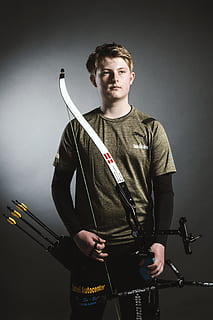 archer, bow, arrow, archery, sports, man, aims, person, shoot HD wallpaper