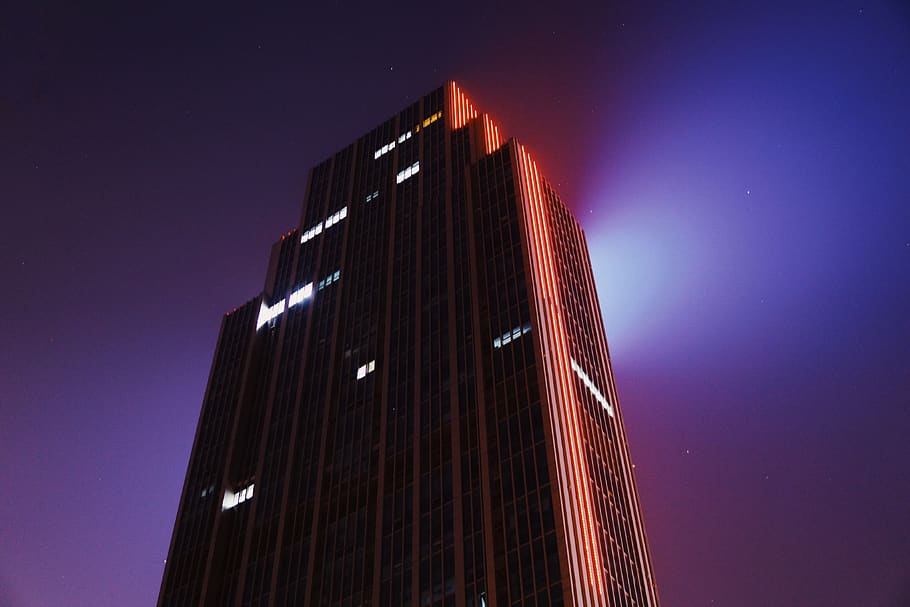 architecture, building exterior, sky, office building exterior HD wallpaper