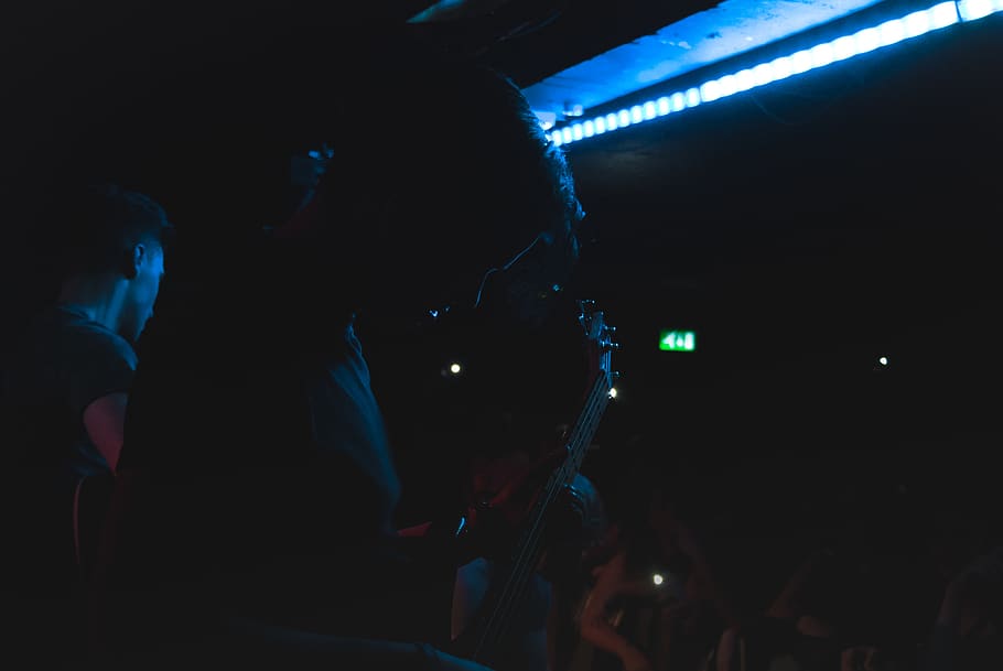 music, gig, stage, performance, illuminated, night, arts culture and entertainment HD wallpaper