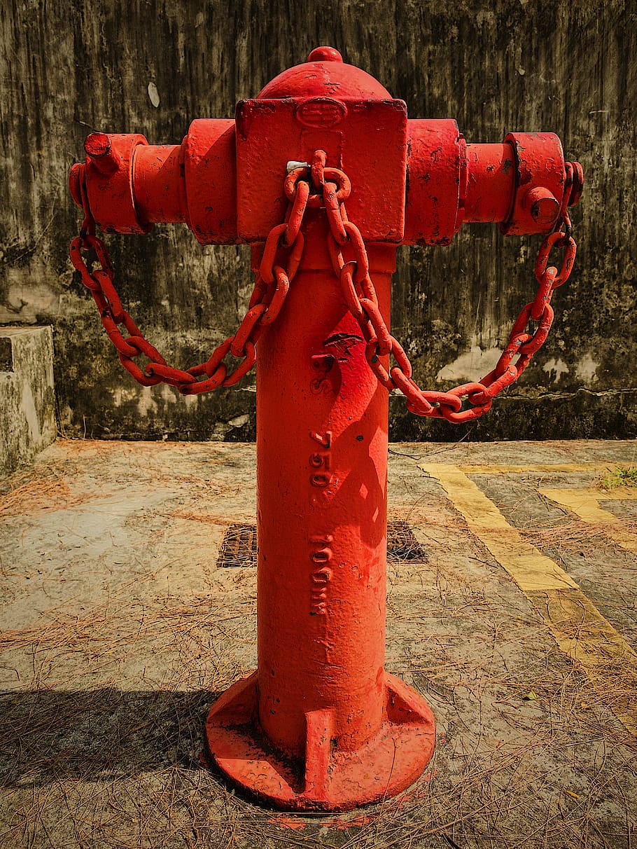 hydrant, fire hydrant, cross, symbol, singapore, 23 lor 40 geylang, HD wallpaper