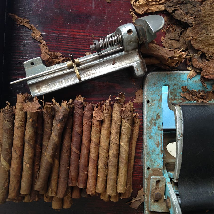 dominican republic, cigar, caribbean, tobacco, craft, cigarro, HD wallpaper