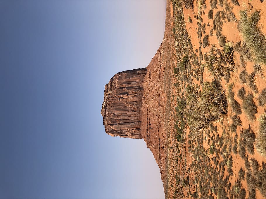 Uluru mountain, sky, rock formation, no people, clear sky, nature HD wallpaper