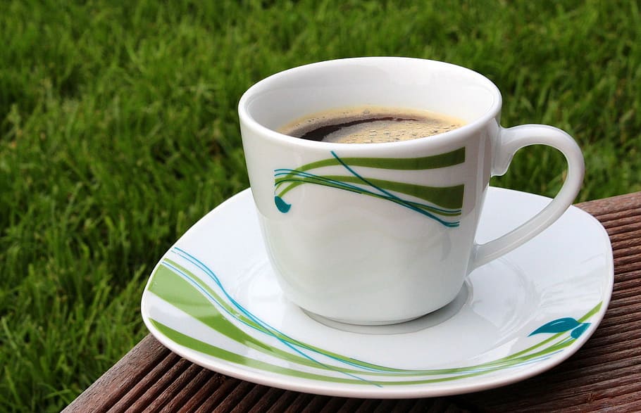 coffee, cup, drink, hot, sweet, dark, food and drink, refreshment HD wallpaper