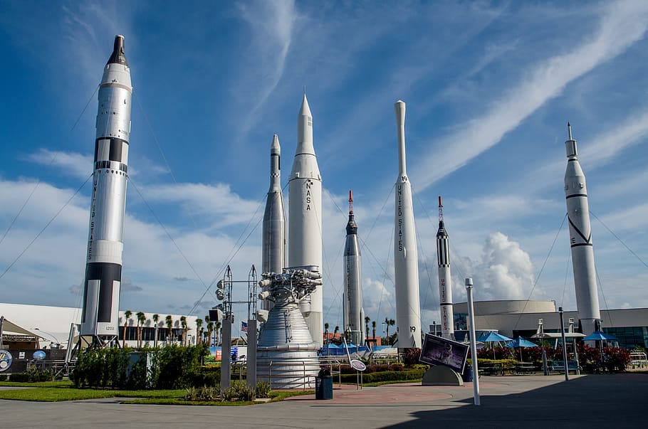 united states, titusville, kennedy space center visitor complex
