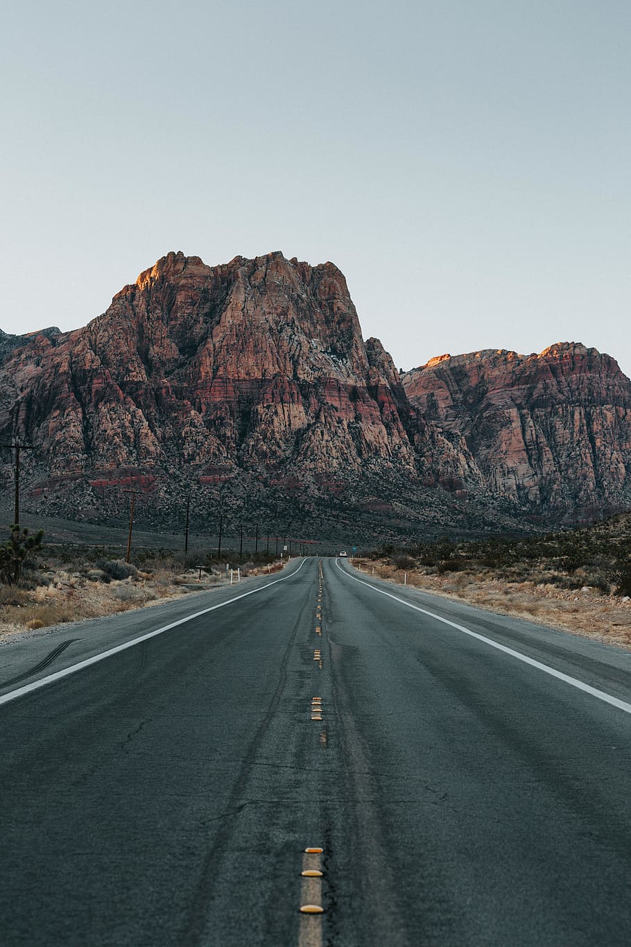 mountains near road, highway, tarmac, asphalt, tent, outdoors HD wallpaper
