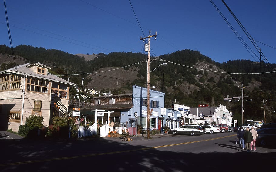 united states, stinson beach, california, architecture, building exterior, HD wallpaper