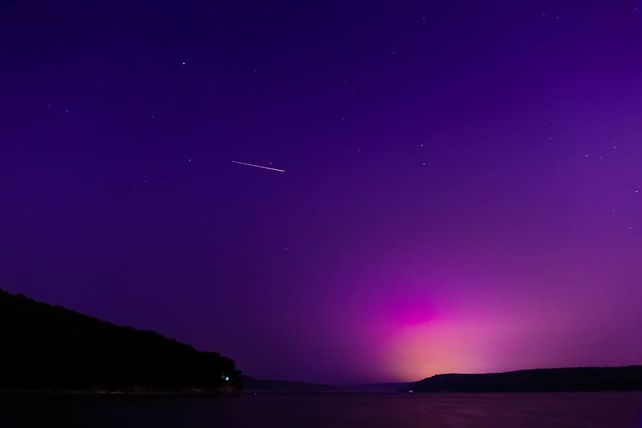 stars, meieor, sky, scenics - nature, night, star - space, beauty in nature HD wallpaper