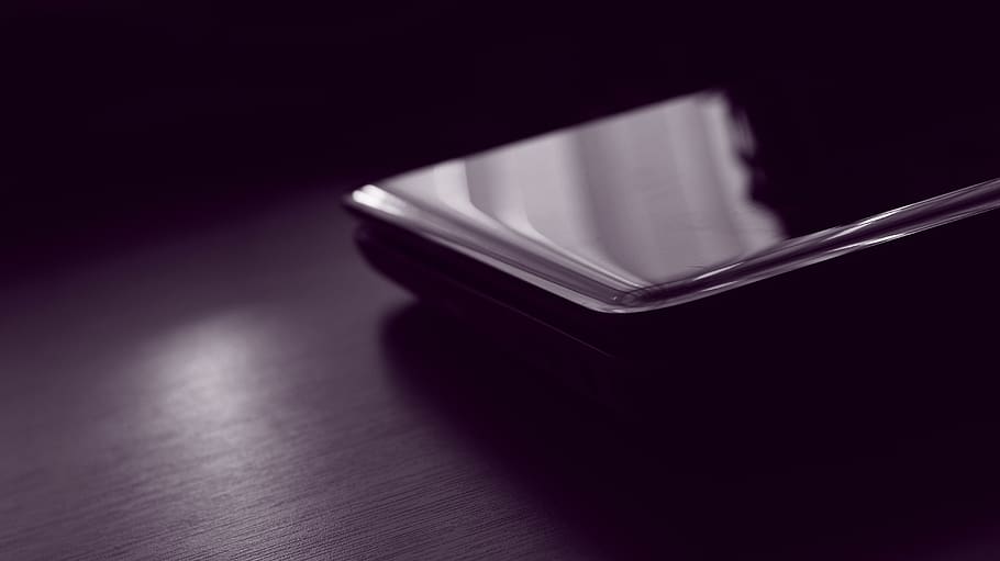 art, blur, bokeh, closeup, reflection, shiny, black, technology HD wallpaper