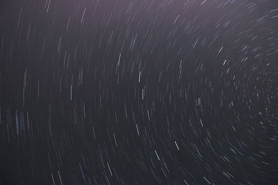 black rotating image, nature, outdoors, astronomy, space, universe HD wallpaper