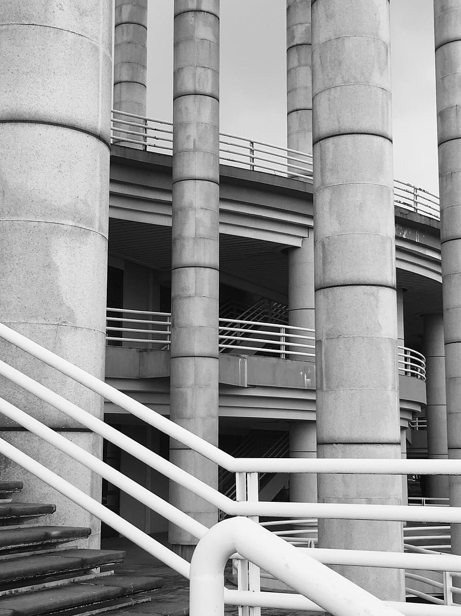 light, building, column, architecture, built structure, building exterior HD wallpaper