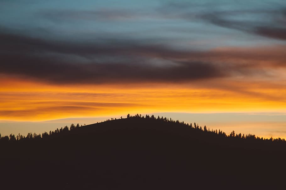 landscape, cloud, cloudy, storm, mountain, nature, sunset, sky HD wallpaper