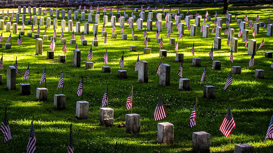 USA cemetery, tomb, united states, shiloh, shiloh national cemetery HD wallpaper