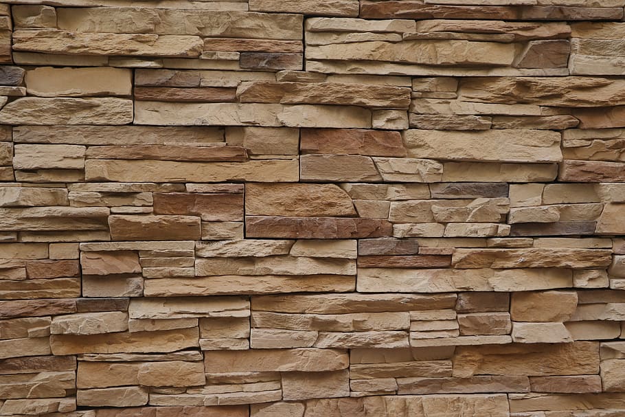 wall, brick, pattern, background, stone wall, masonry, seam, HD wallpaper