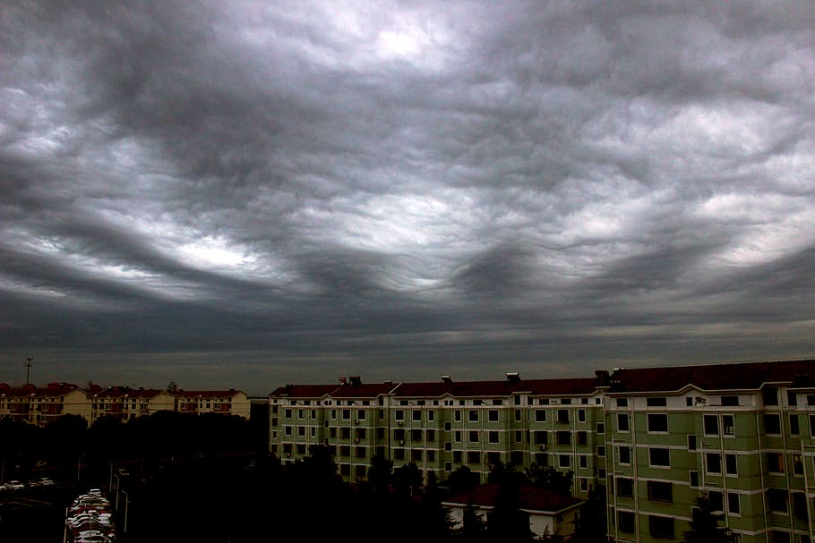 sky, cloud - sky, architecture, building exterior, built structure HD wallpaper