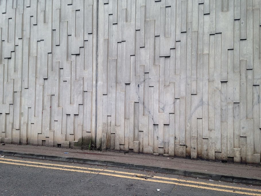 Relief pattern cast into the concrete of the Mancunian Way overpass. The textured surfaced was designed to incorporate dirt from the air settling on it to enhance the pattern., HD wallpaper