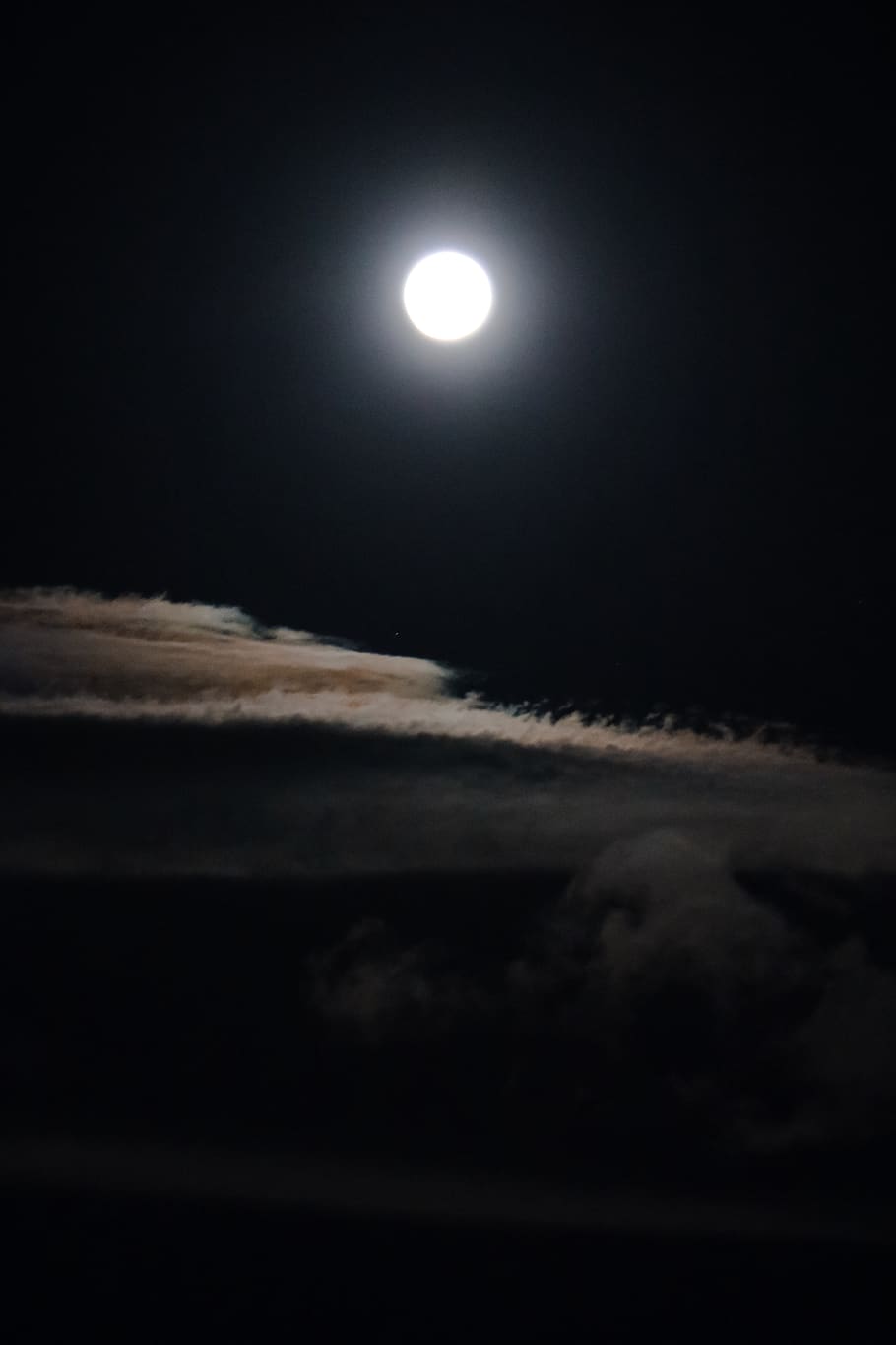 night, moon, cloud, sky, space, moonlight, astronomy, cloud - sky HD wallpaper