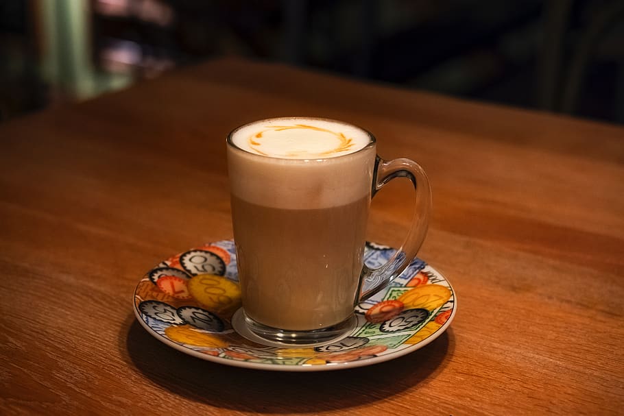drink, coffee, cafe, food and drink, table, refreshment, coffee - drink HD wallpaper
