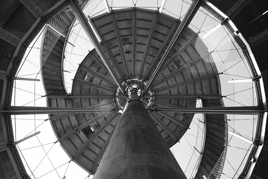 stuttgart, germany, killesbergturm, static, structure, up, tower HD wallpaper