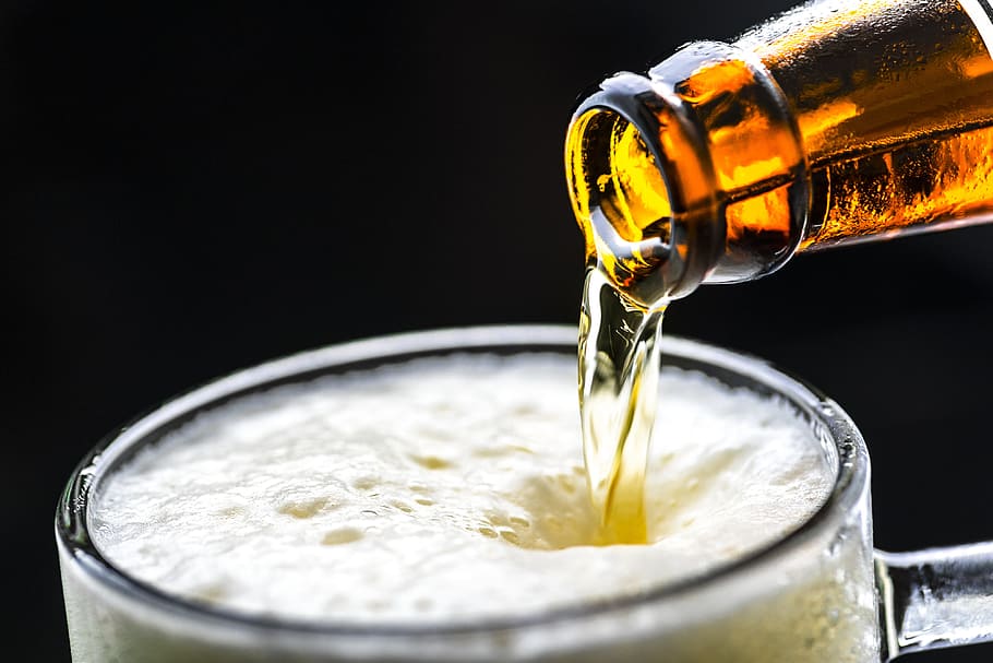 ale, bar, beer, beverage, brewed, brewery, bubble, celebration HD wallpaper