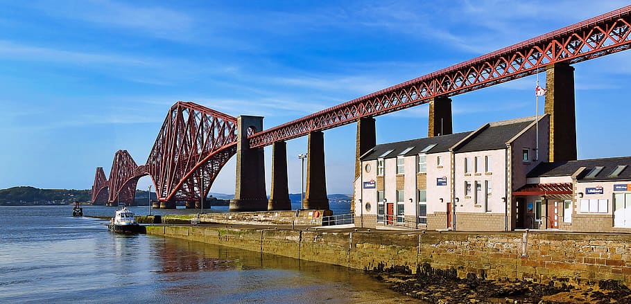 building, architecture, bridge, arched, arch bridge, transportation HD wallpaper