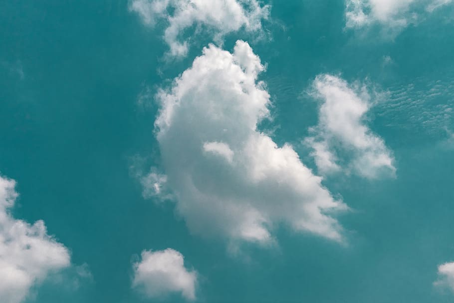 HD wallpaper: white clouds with blue sky, fluffy, cloudy, cloudscape,  texture | Wallpaper Flare