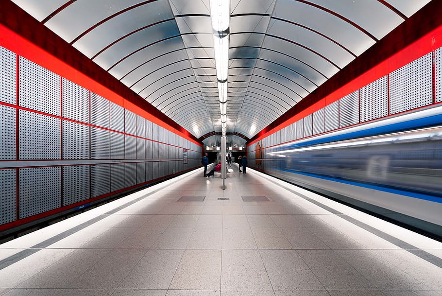 people standing on subway, transportation, public transportation HD wallpaper