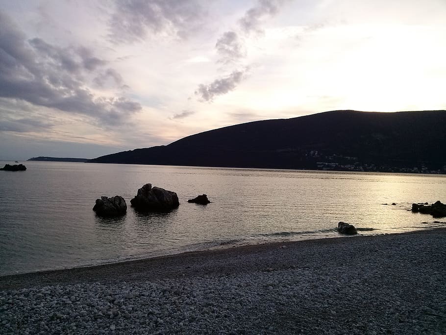 sea, water, sky, cloud - sky, beauty in nature, scenics - nature HD wallpaper