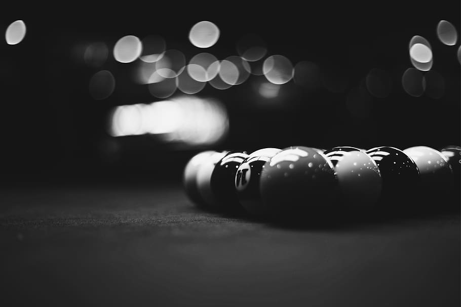 billiard balls in macro shot, space, eclipse, universe, astronomy HD wallpaper