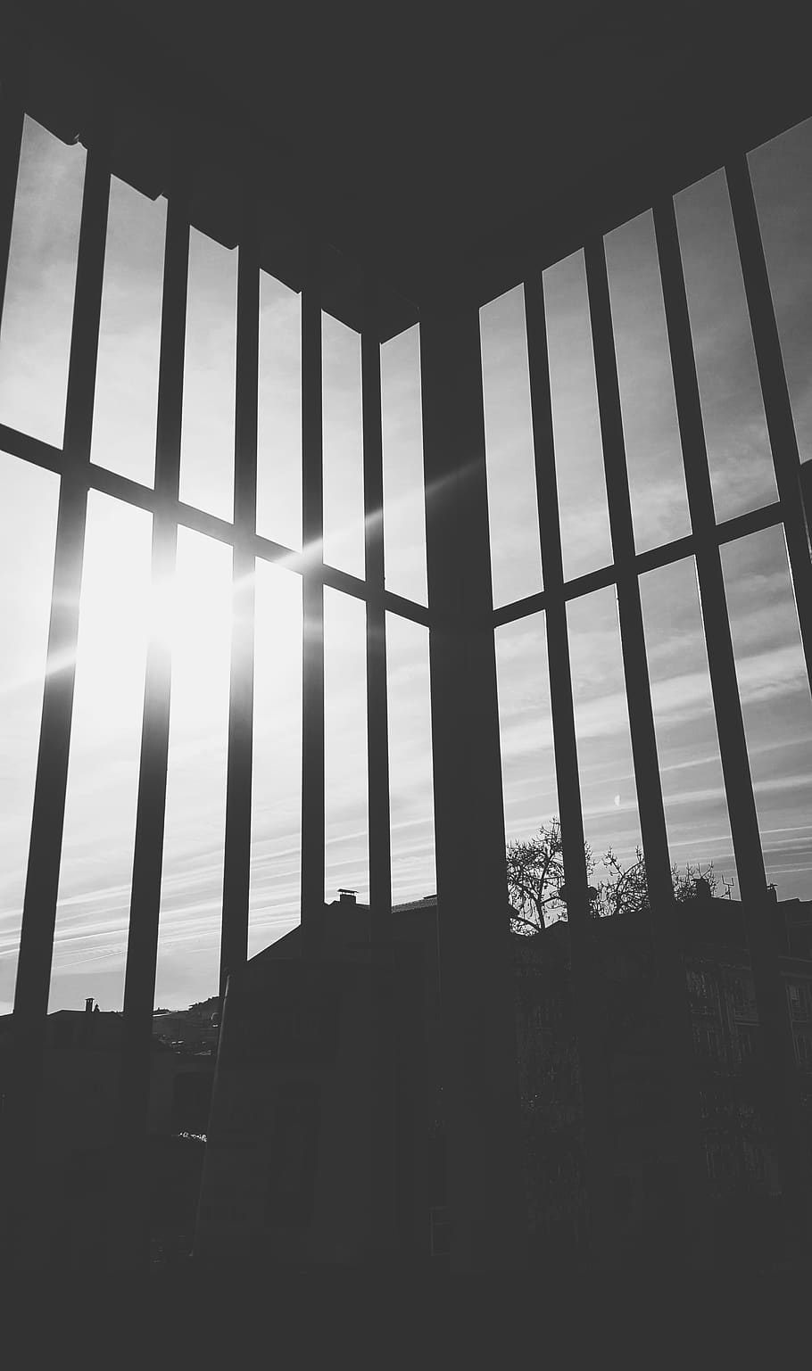 turkey, ordu, window, indoors, silhouette, architecture, sunlight HD wallpaper