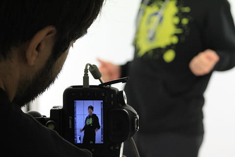 person, human, camera, electronics, photo, photographer, face HD wallpaper