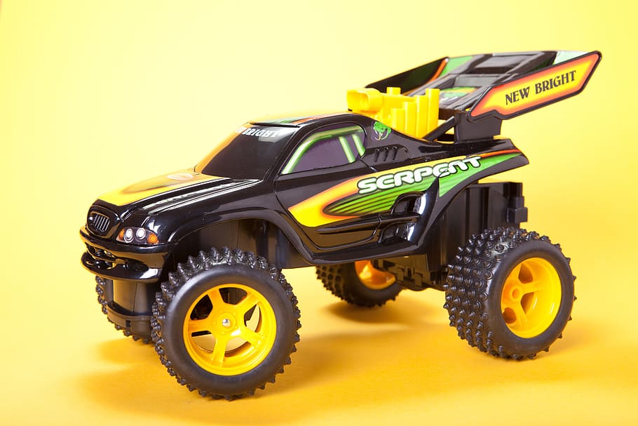 auto, automobile, car, drive, toy, transport, wheel, yellow HD wallpaper
