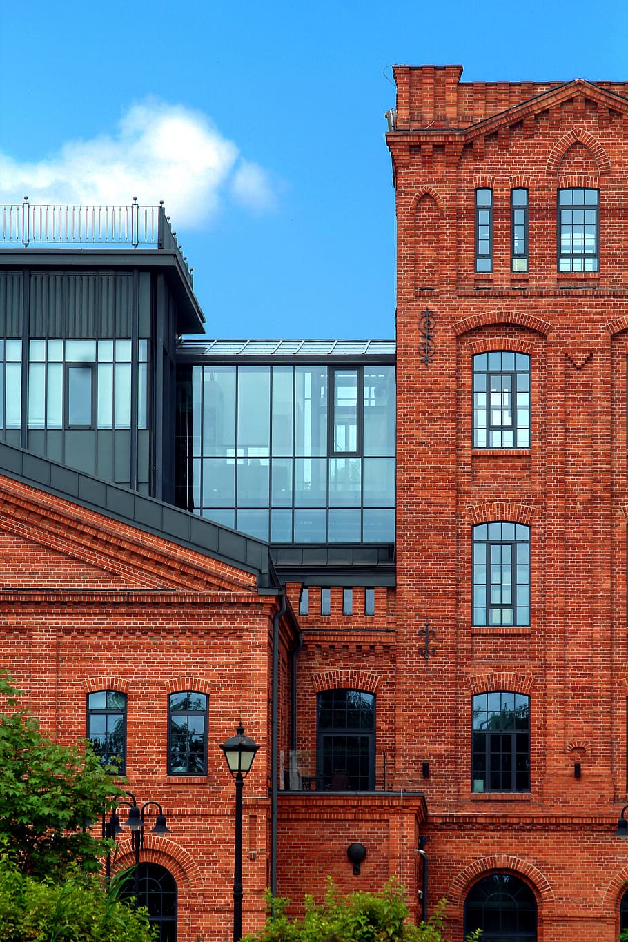 factory, loft, architecture, vintage, revitalization, boat HD wallpaper
