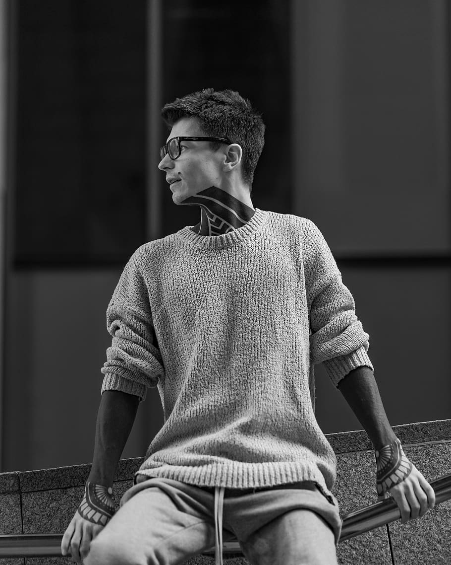 one person, sitting, young men, young adult, real people, leisure activity HD wallpaper