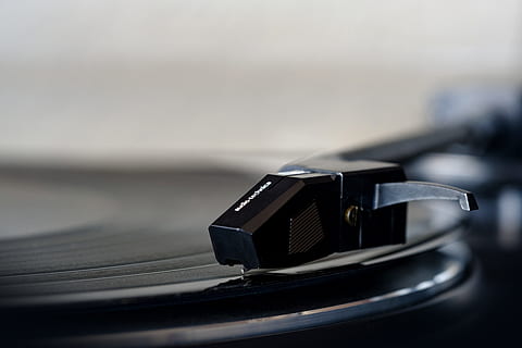 plate, record, vinyl, turntable, analog, hifi, audio, tinge HD wallpaper