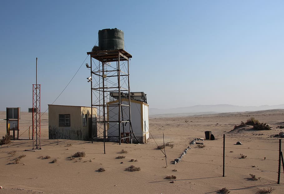 namibia, desert, restricted area, built structure, architecture HD wallpaper