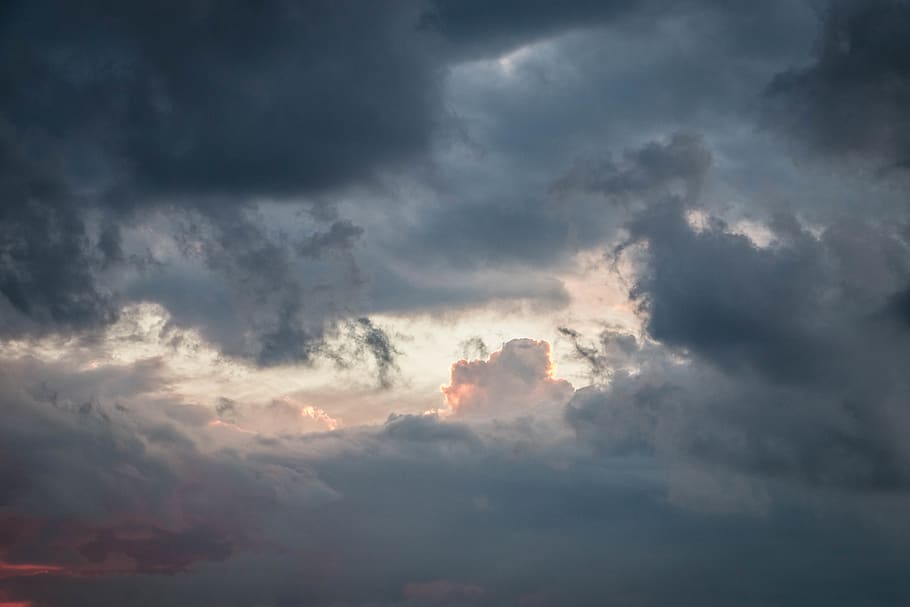 australia, eastern creek, clouds, sunset, cloud - sky, beauty in nature HD wallpaper