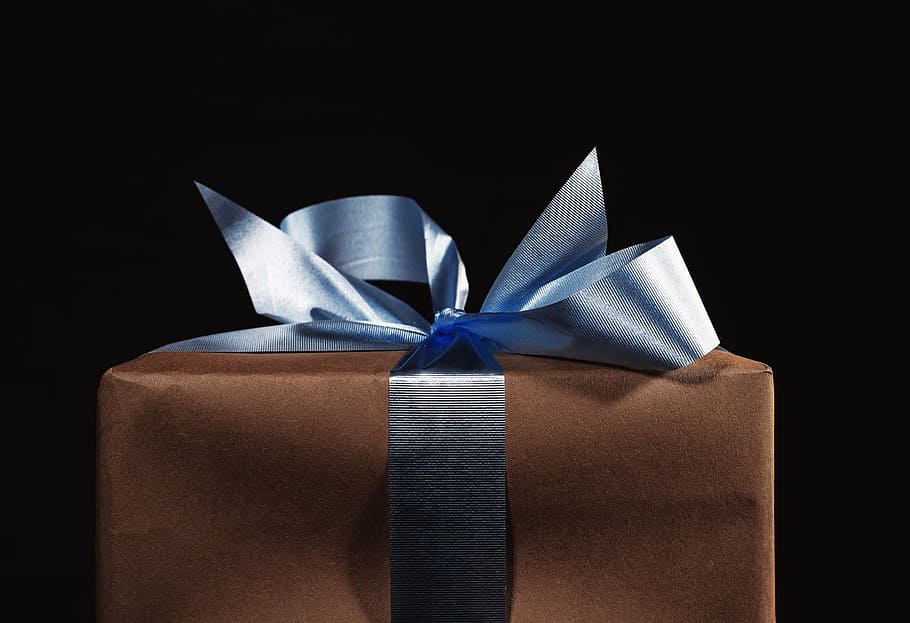 HD wallpaper: Gift Wrapped With Bow Photo, Gifts, Shipping, Box, Celebrate  | Wallpaper Flare