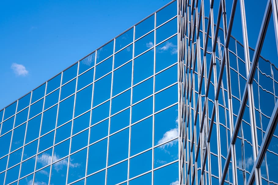 High Rise Building, architecture, glass, building exterior, built structure HD wallpaper