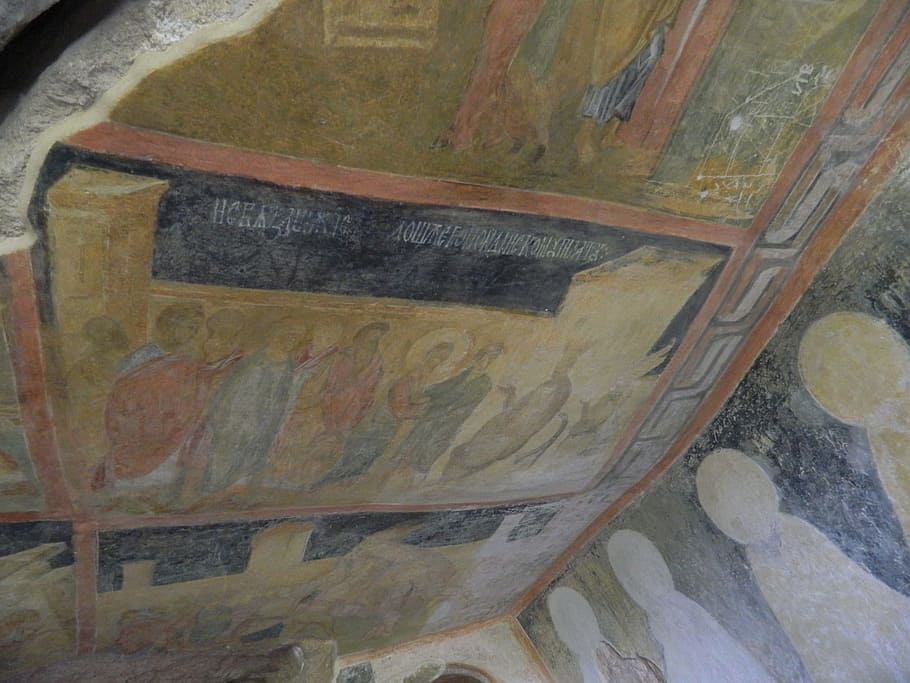 monastery, bulgaria, rock, no people, art and craft, architecture HD wallpaper