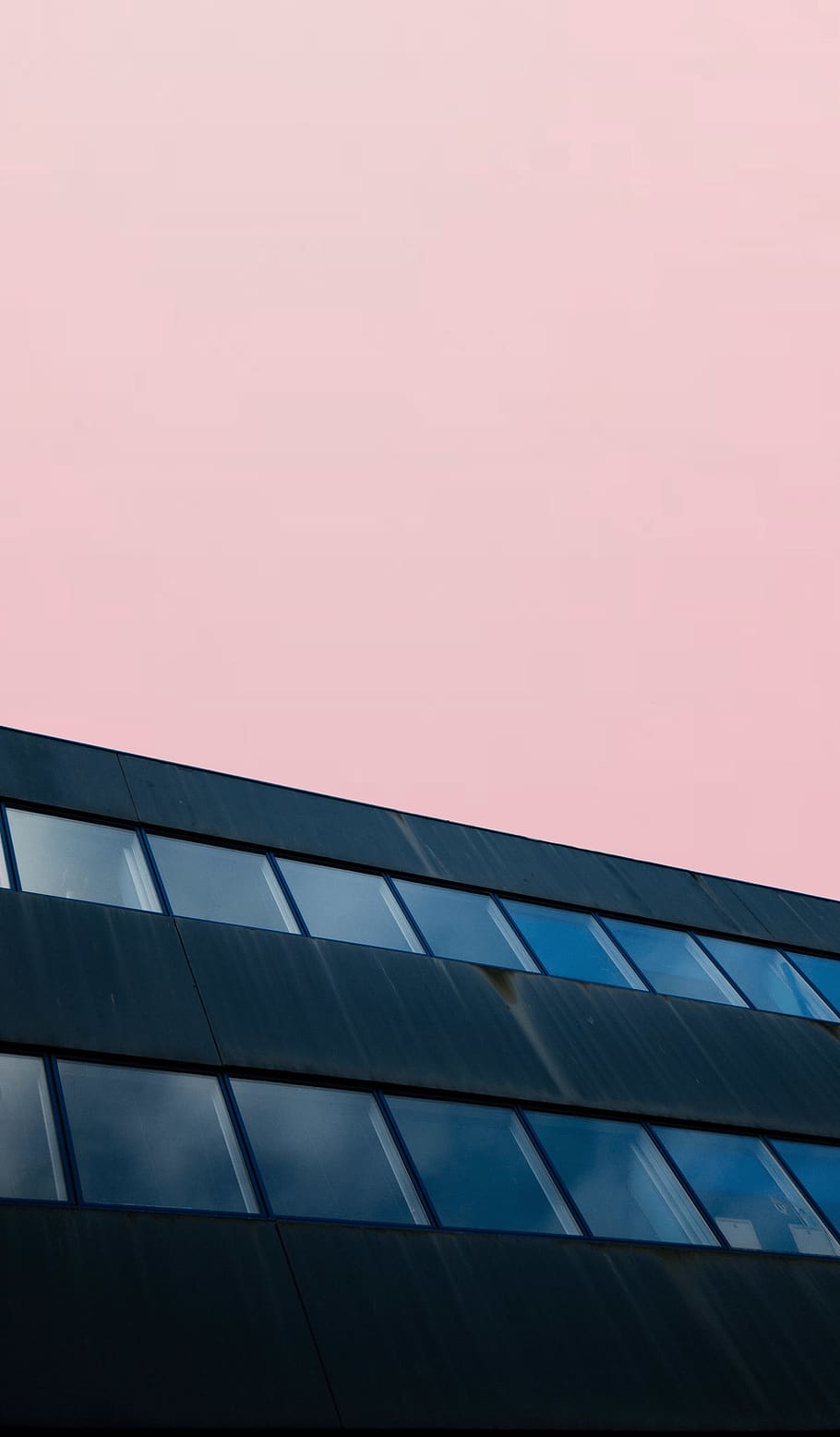 black and blue building, office building, architecture, brest HD wallpaper