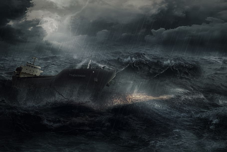 waters, forward, sea, ocean, distress, risk, composing, motion HD wallpaper