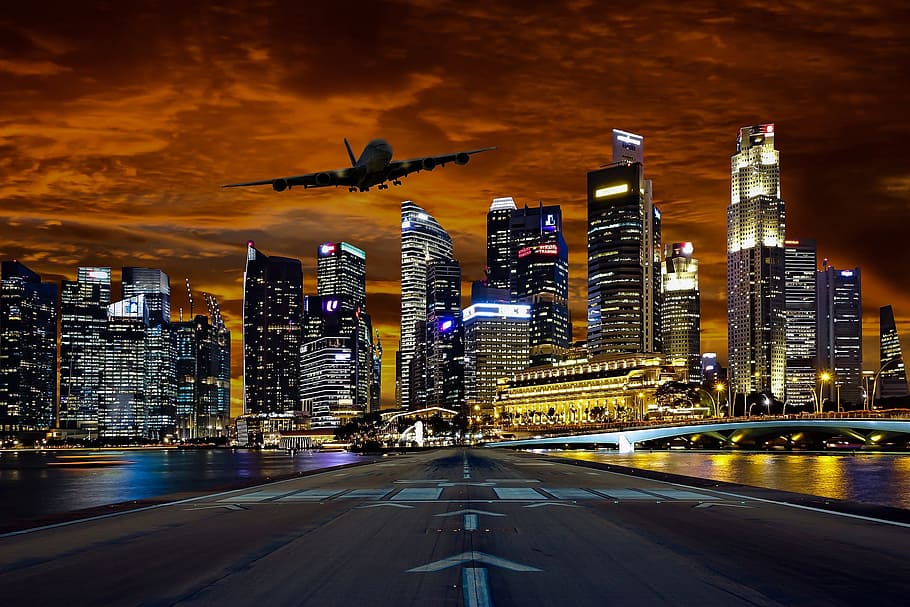 urban, city, construction, architecture, building, skyscraper HD wallpaper